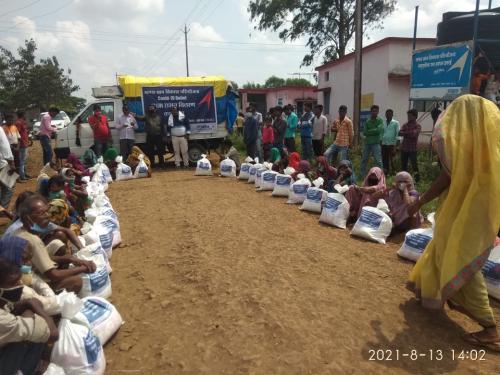 COVID Ration Distribution